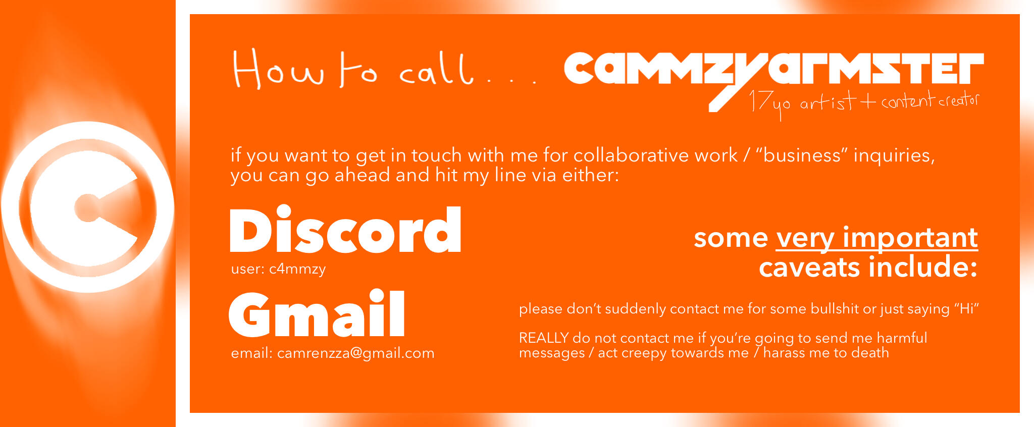 Contact info